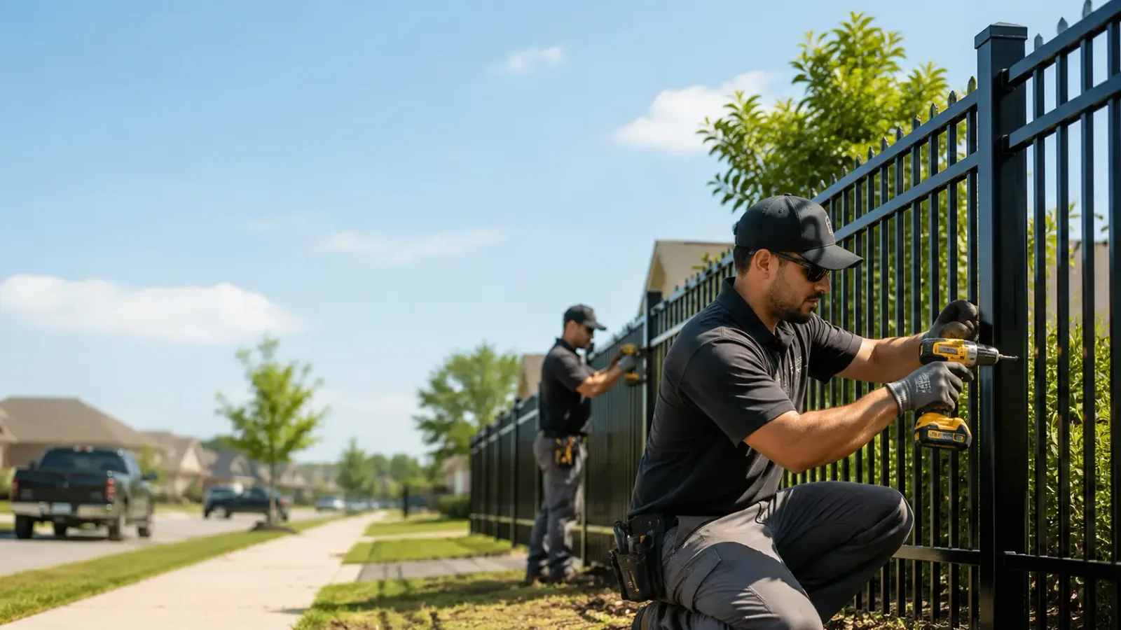 Metal Fence Installation in Newtown Square, PA